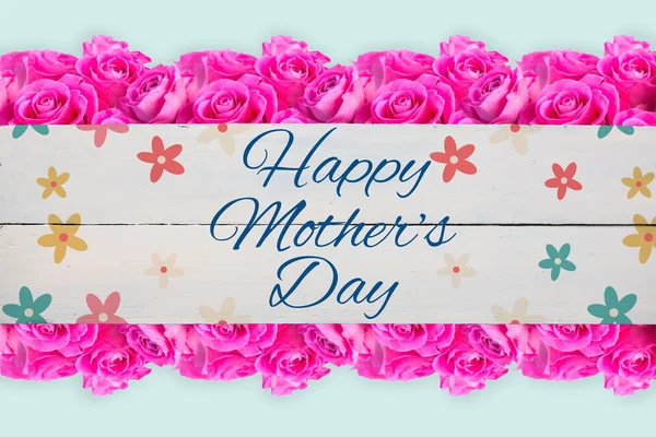 Composite image of happy mothers day — Stock Photo, Image