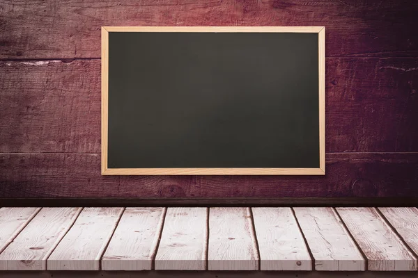 Kompozit kép chalkboard — Stock Fotó