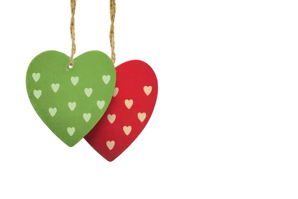 Cute heart decorations — Stock Photo, Image