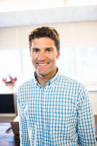 Front view of casual man standing — Stock Photo, Image