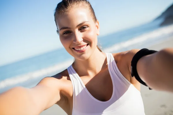 Close up of fit woman — Stock Photo, Image