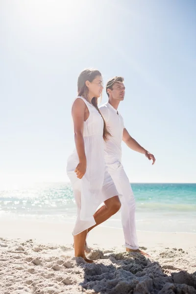 Cute couple holding hands — Stock Photo, Image