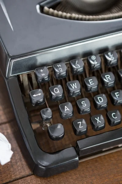 Close up view of typewriter keyboard — Stock Photo, Image