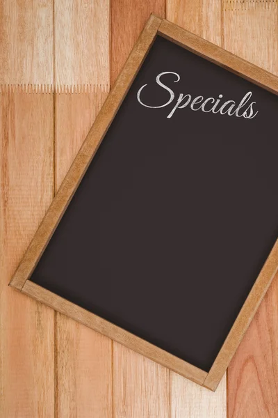 Composite image of specials message — Stock Photo, Image