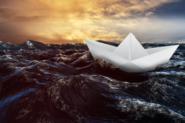 Obrázek virtuální origami — Stock fotografie