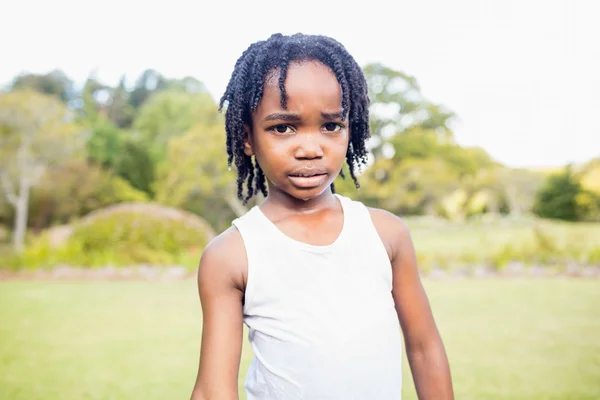 Kid posing at camera — Stock Photo, Image