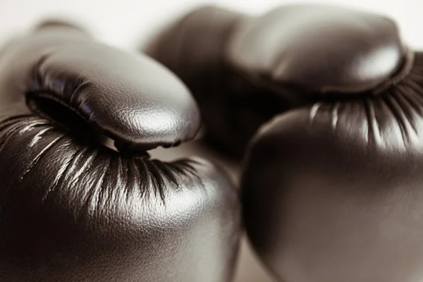 Gants de boxe sur blanc — Photo