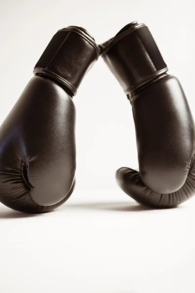 Guantes de boxeo en blanco —  Fotos de Stock