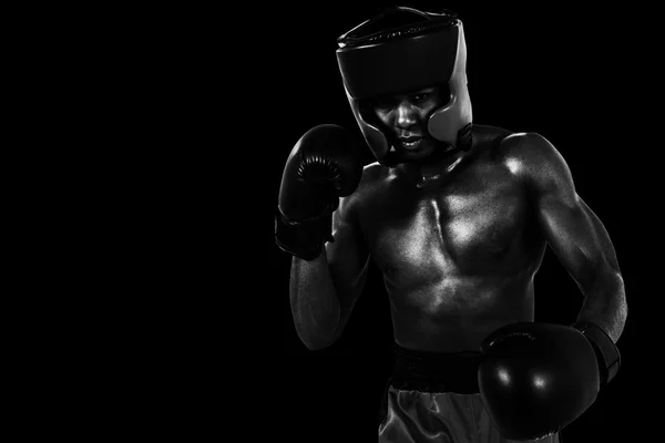 Boxer teljesítő boksz irányvonal — Stock Fotó