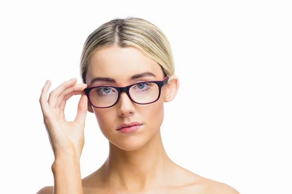 Woman posing for camera — Stock Photo, Image