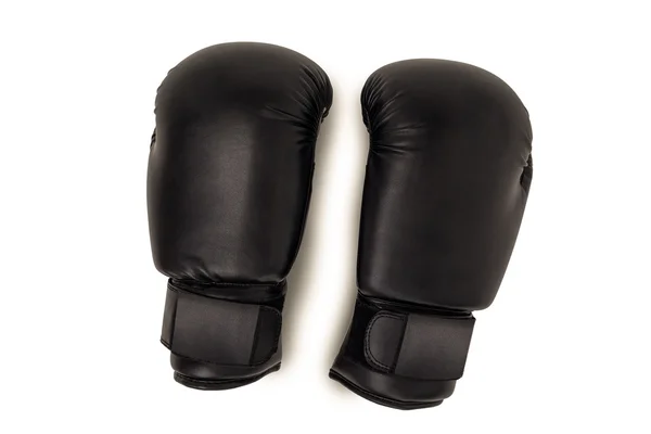 Luvas de boxe no fundo branco — Fotografia de Stock