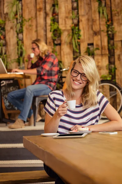 People drinking espresso — Stock Photo, Image