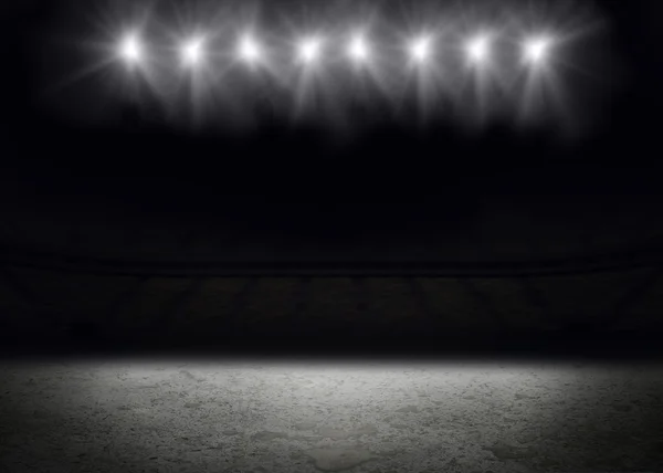 View of bright spotlights — Stock Photo, Image