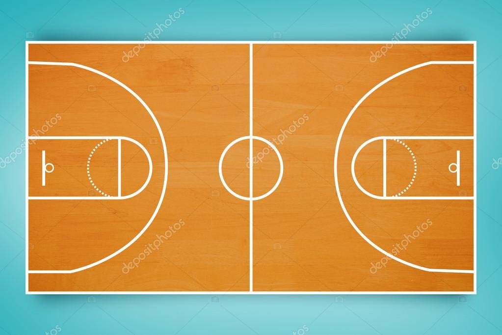 Basketball Field Plan Stock Photo Image By C Wavebreakmedia