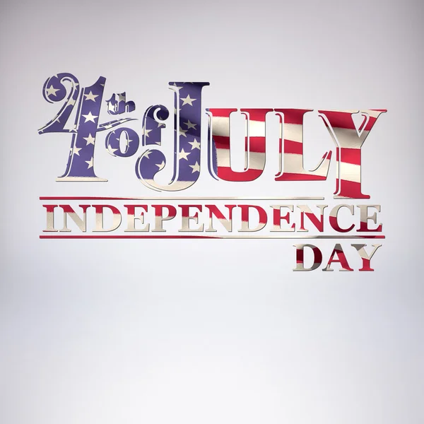 Independence day graphic — Stock Photo, Image