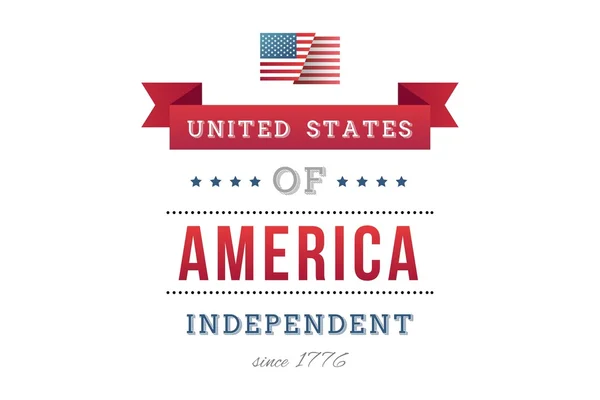 Independence day graphic — Stock Photo, Image