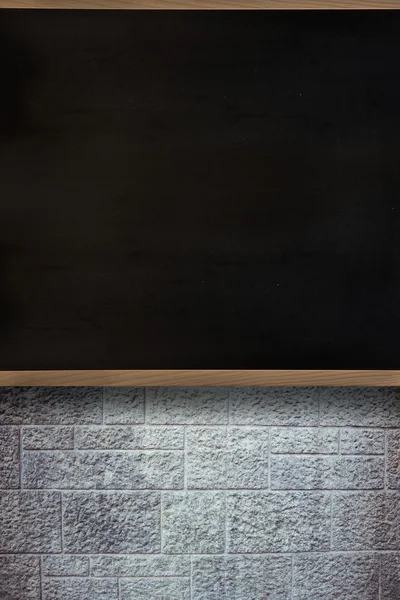 Közelkép balck chalkboard — Stock Fotó