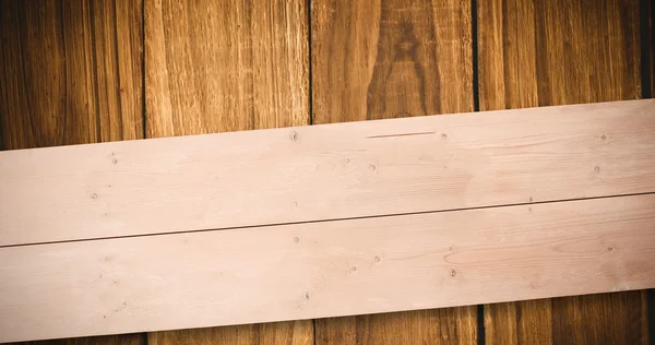 Overhead van houten planken — Stockfoto