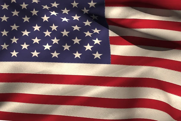 Close-up of American flag — Stock Photo, Image