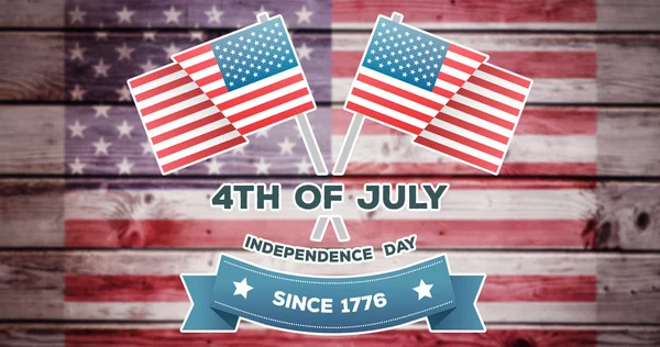 Independence day graphic — Stock Photo, Image