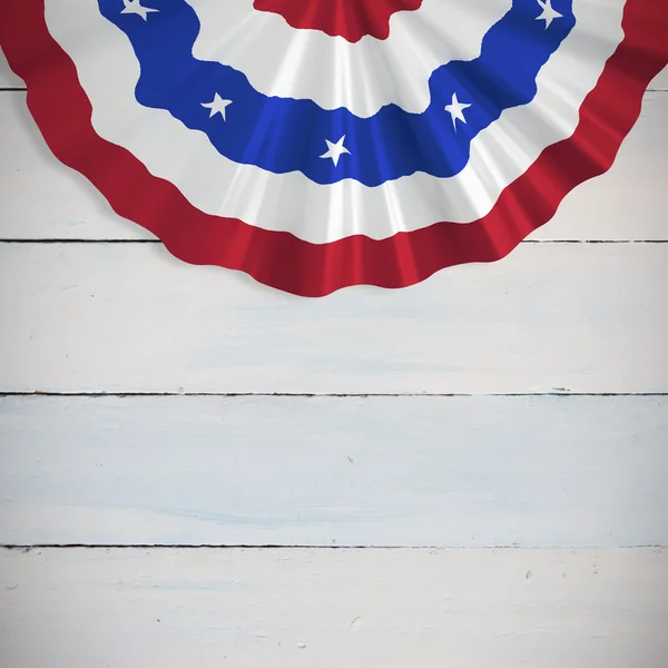 Composite image of usa national flag — Stock Photo, Image