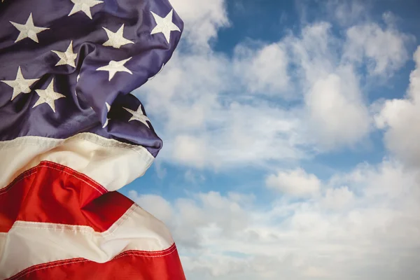 Bandera de EEUU arrugada — Foto de Stock