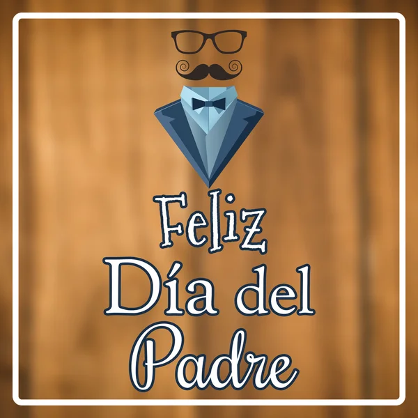 Feliz dia del padre — Stock Photo, Image