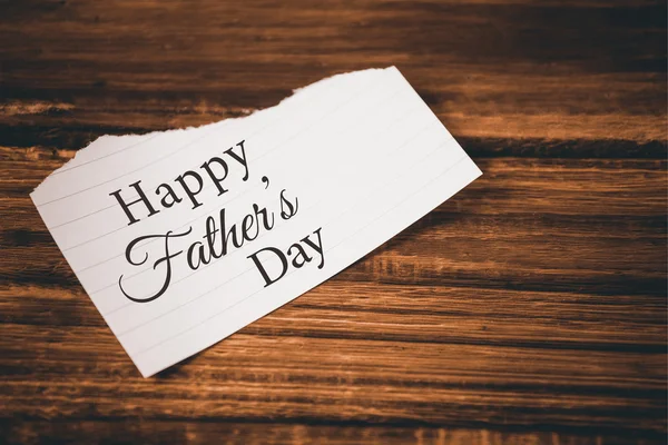 Mutlu Babalar günü mesajı — Stok fotoğraf