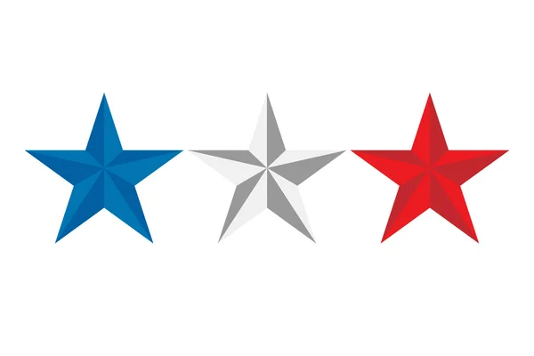 Composite image of three stars — Stock Photo, Image