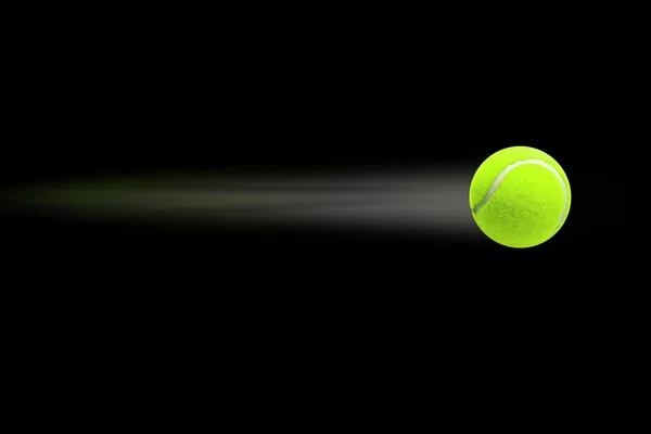 Tennis ball with a syringe — Stock Photo, Image