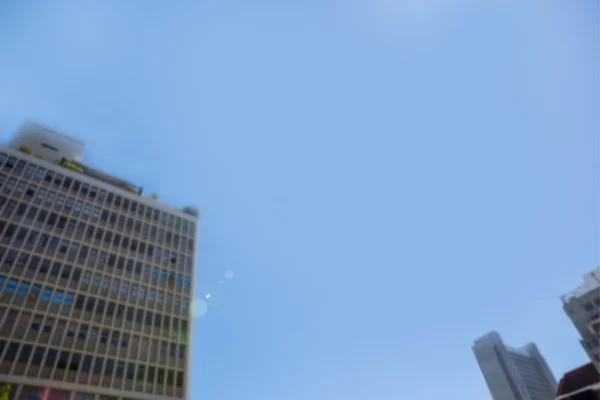 Apartment with blue sky — Stock Photo, Image