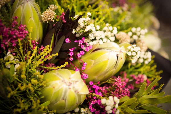 Primer plano del ramo de flores — Foto de Stock