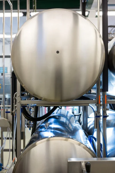 Close-up of beer tank — Stock Photo, Image