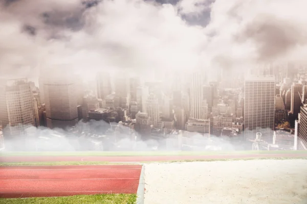 View of running track — Stock Photo, Image