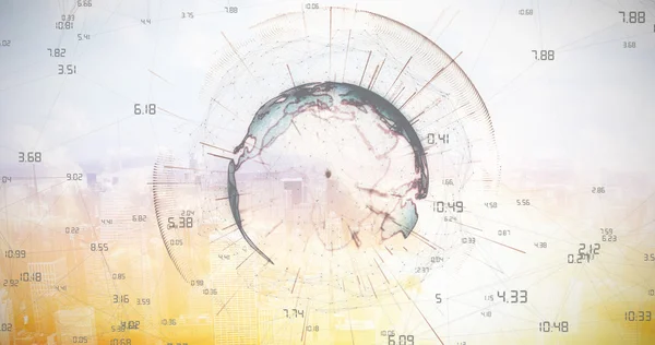 Earth with different times — Stock Photo, Image