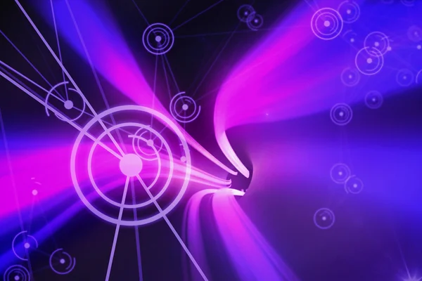 Purple and pink vortex — Stock Photo, Image