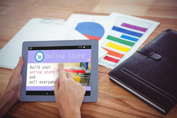 オンライン ストアの画面 — ストック写真