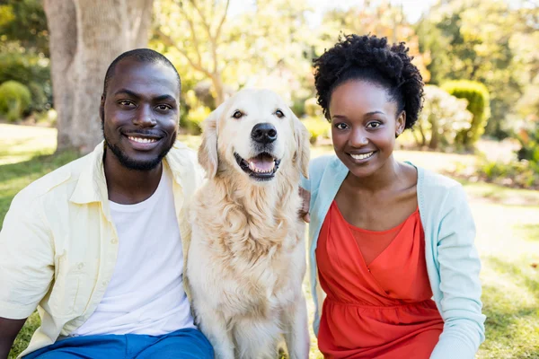 Happy couple posing together — Stock Photo, Image