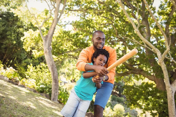 Famiglia felice divertirsi — Foto Stock