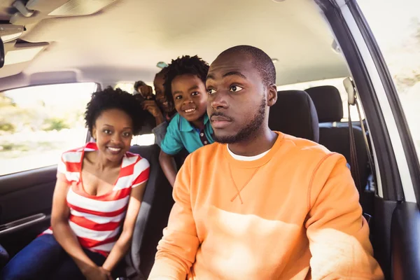 Happy family posing together — Stock Photo, Image