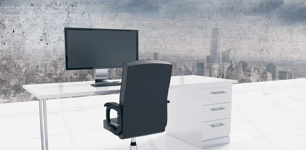 Image composite de mobilier de bureau — Photo