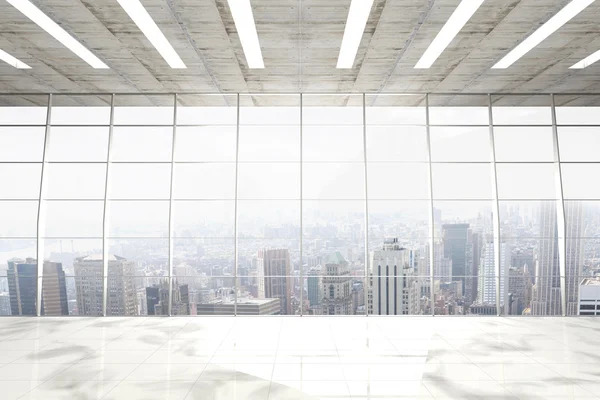 Room overlooking city — Stock Photo, Image