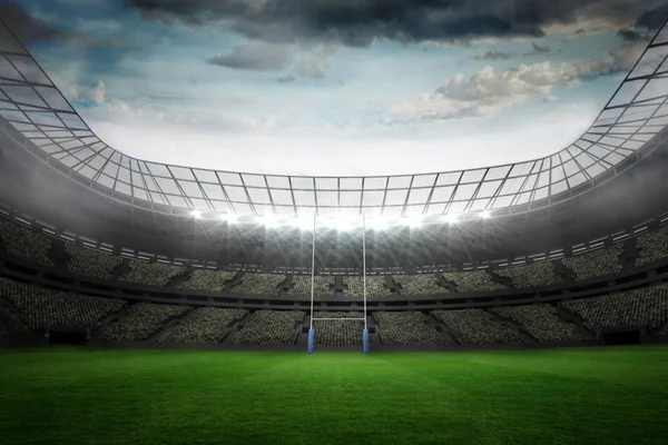 Stadium And Posts — Stock Photo, Image