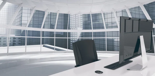 Composite image of office furniture — Stock Photo, Image