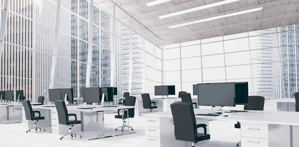 Composite image of office furniture — Stock Photo, Image