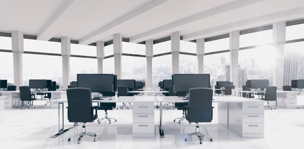 Sammansatt bild av kontorsmöbler — Stockfoto