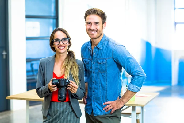 Bedrijfsleiders in office — Stockfoto