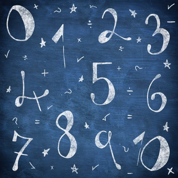 Different maths signs and symbols — Stock Photo, Image