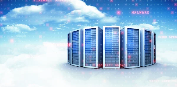 Image of server towers — Stock Photo, Image