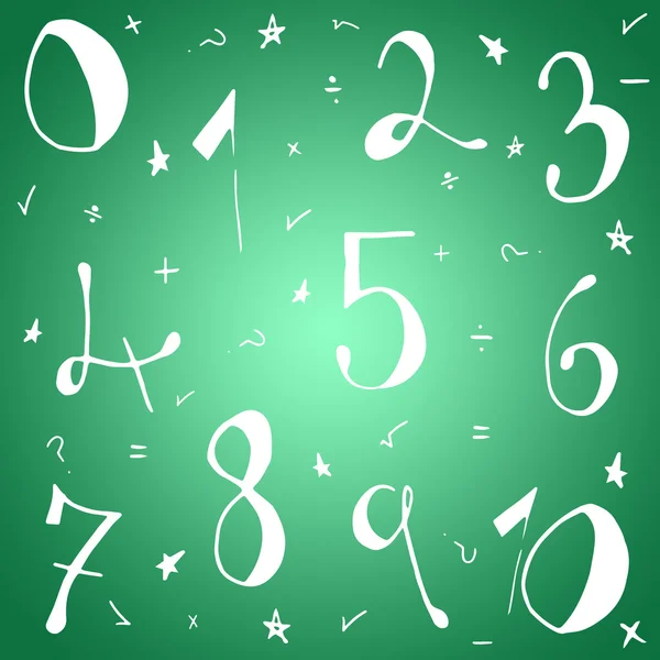 Different maths signs and symbols — Stock Photo, Image